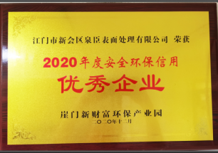 2020年度優(yōu)秀企業(yè)